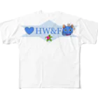 ふぃろの荻上ネリイさんとコラボしたHW&F All-Over Print T-Shirt