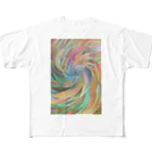 アッキーの単なる抽象画 All-Over Print T-Shirt