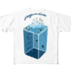 ムクのペンギンダイバー！ All-Over Print T-Shirt