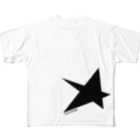 Number8（ナンバーエイト）のBIG STAR（星柄） Tシャツ All-Over Print T-Shirt