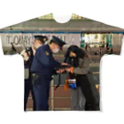 ナギサワカリンのみせの路上シンガーは、捕まり始めている！ All-Over Print T-Shirt