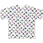 るーと｡:°ஐ*｡:°ʚ♥ɞ*｡:°ஐ*の【オリジナル】△ All-Over Print T-Shirt