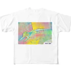 ﾌﾗﾜｰﾎｴｰﾙ　とかげのちづっこのフトアゴヒゲとかげちゃん All-Over Print T-Shirt