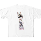 NY22のBunny All-Over Print T-Shirt