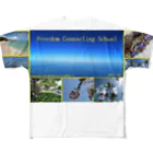 FCS Entertainmentのフリーダムカウンセリングスクール All-Over Print T-Shirt