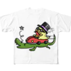 ひよこ男爵とまだむにゃんのひよこ外伝　爆走！ひよこ伯爵！ All-Over Print T-Shirt