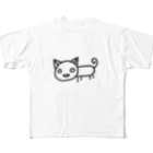 のほほん屋のにゃーたちゃん All-Over Print T-Shirt