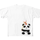 焚き火パンダの焚き火パンダ All-Over Print T-Shirt