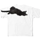 猫とやっし～ぃのアレコレのこねこコロコロコロン♪ All-Over Print T-Shirt