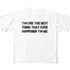 onehappinessのバーニーズ フルグラフィックTシャツ