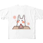 K.momokoのうさぎのウミウシ(ケーキver.) All-Over Print T-Shirt