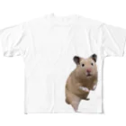 hanaのキンクマてぃーだ君 フルグラフィックTシャツ