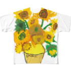 いぶきやのごっほのひまわり All-Over Print T-Shirt