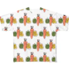 順扇堂のありがちな野菜 All-Over Print T-Shirt