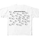 ブランケット大佐のヒツジがなんびき？ All-Over Print T-Shirt