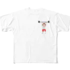 KANNA.の猿サルソース All-Over Print T-Shirt