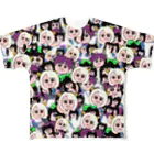 YABACUBE INC. ONLINE SHOPのPLASTA All-Over Print T-Shirt