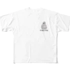 タエラウェポンの松ボックリの竜 フルグラフィックTシャツ