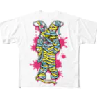 Cɐkeccooのうさぎのラビ-ぐるぐるミイラ All-Over Print T-Shirt