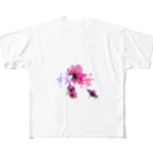 Kitarouの秋桜 フルグラフィックTシャツ