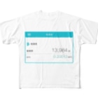 nuwtonの総資産13,984円 All-Over Print T-Shirt