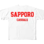 FOOTiESのCITY_SERIES_SAPPORO_CASUALS All-Over Print T-Shirt