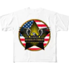 Ａ’ｚｗｏｒｋＳのアメリカンイーグル-AMC-THE STARS AND STRIPES フルグラフィックTシャツ