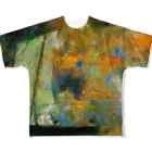 X-Artのオディロン・ルドン / 花雲 (1903) All-Over Print T-Shirt