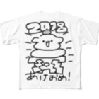 nns_chanの2018年は戌年ですよ All-Over Print T-Shirt