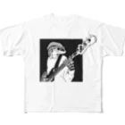 なめろうのベースカナヘビ All-Over Print T-Shirt