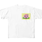 studiorippleの桃ちゃん All-Over Print T-Shirt