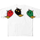 ヨープキャンが気になったのおばけの鬼 雷様ではないよ All-Over Print T-Shirt