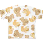 はなえみひまり ❁ maryhoney ❁のくまのヘーゼル総柄ver. All-Over Print T-Shirt