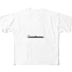 puikkoの空母　飛龍（黒） All-Over Print T-Shirt