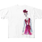 中ホーテのもろぞふたち All-Over Print T-Shirt