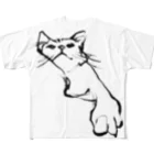 CONCEPT+Cの猫のスー フルグラフィックTシャツ