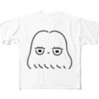 nervou'sのnervous All-Over Print T-Shirt