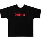 JaDeViNeのJaDeViNe シンプルロゴ フルグラフィックTシャツ