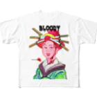 伊野孝行ストアの地獄大夫 All-Over Print T-Shirt