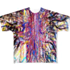 Ryuichi Matsuokaの「化物の愛」フルグラフィックTシャツ フルグラフィックTシャツ