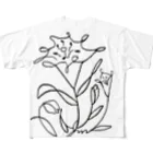 ヒーリングスマイルのYuri (ゆり) フルグラフィックTシャツ