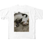 maincoon1017の寝返り フルグラフィックTシャツ