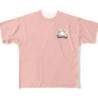 Hitotsuki Designのたまラン・フルグラTシャツ/ピンク All-Over Print T-Shirt