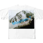 tutu-appleCat33の山　🗻Mountain フルグラフィックTシャツ