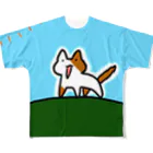 ゆめころ感謝祭の太陽に叫ぶネコ All-Over Print T-Shirt