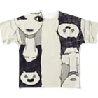 Rena Tsukiji - illustration goodsの相対ガールズ2 フルグラフィックTシャツ