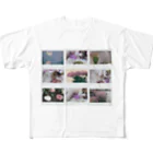 𝙈𝙊𝙈𝙊'𝙨 𝙎𝙝𝙤𝙥のMOMOと春のコラージュ All-Over Print T-Shirt