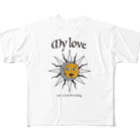 BOSS（雌）の太陽と月 All-Over Print T-Shirt