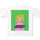 junsen　純仙　じゅんせんのJUNSEN（純仙）フローレンスA All-Over Print T-Shirt