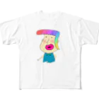 Keinartのラッキーセブンくん All-Over Print T-Shirt